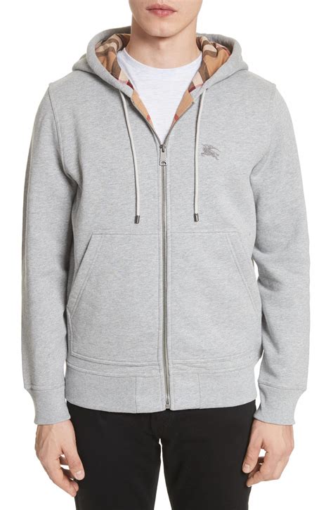 burberry grey hoodie